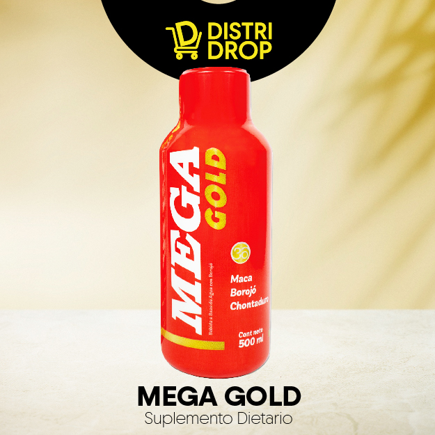 MEGA GOLD jarabe x 500 ml
